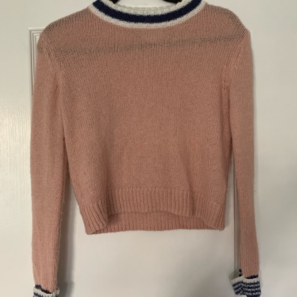 Peach sweater